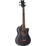 Ortega Traveler Acoustic Bass – D-WALKER-BK Black