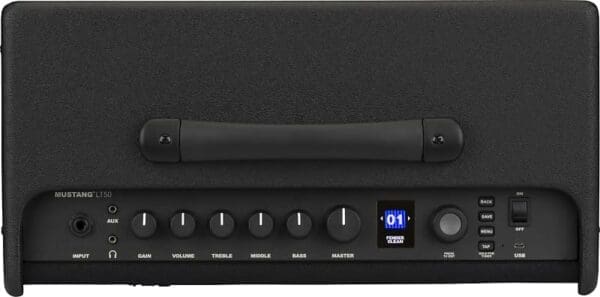 Fender Mustang LT50 50-Watt 1x12" Digital Modeling Guitar Combo Black - Image 6