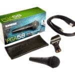 Shure PGA58 XLR Cardioid Dynamic Vocal Microphone w/ XLR Cable