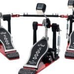 DW 5000 Series Accelerator Single Bass Drum Pedal DWCP5000AD4XF Black/Red