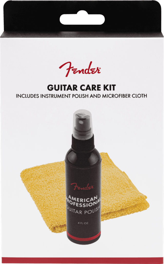 Fender® Polish and Cloth Care Kit (2 pack) MODEL #: 0990528000 UPC #: 885978739097 SAP NAME: 4 OZ POLISH & CLOTH CARE KIT (2-PK) - Image 2