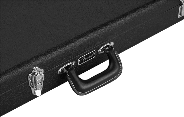 Fender Strat Tele case Classic Series Wood Case - Strat®/Tele®, Black - Image 4