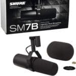 Shure SM7B Cardioid Dynamic Microphone Black