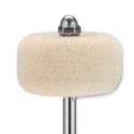 DW dwsm103 – Medium felt bass drum pedal beater White