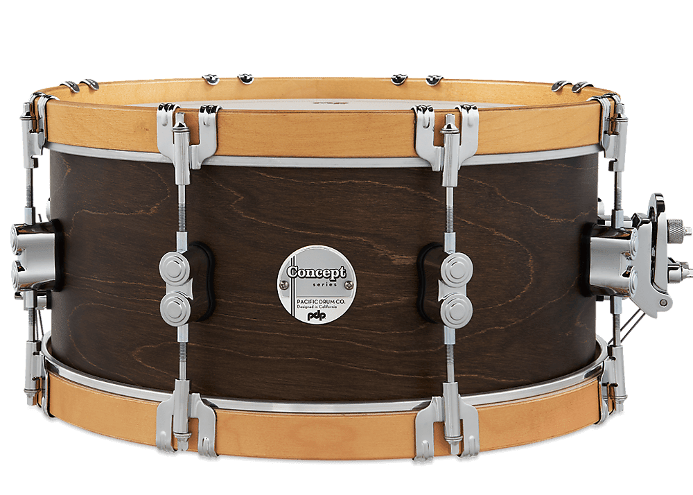 PDP Concept Maple Classic 6.5×14 Snare Drum Walnut/Maple Brand New $299.99 + $29.99 Shipping