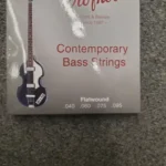 Hofner Hct1133b Flatwood Short Scale Hofner Beatle Bass string set used Used – Good Price$20