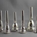 Trombone Mouthpieces silver plated 12C and 6.5AL sizes