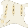 Fender Vintage Noiseless SSS Pre-wired Stratocaster Pickguard - Parchment 3-ply 0992344509