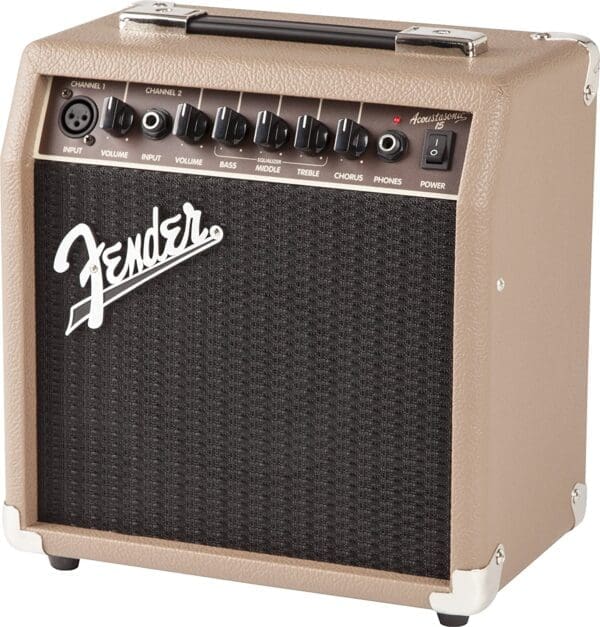 Fender Acoustasonic 15 Guitar Amplifier acoustic guitar amp - Image 4