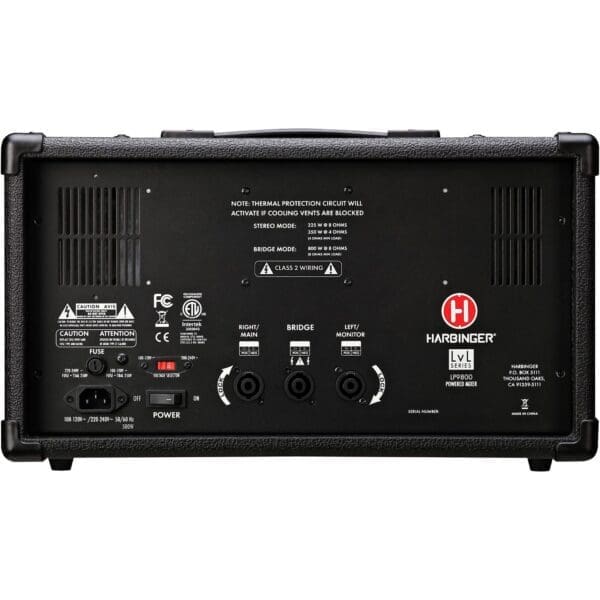 Harbinger LP9800 Powered Mixer - Image 2