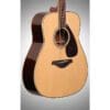 Yamaha FG830 Solid Top Acoustic Guitar Natural - Image 3