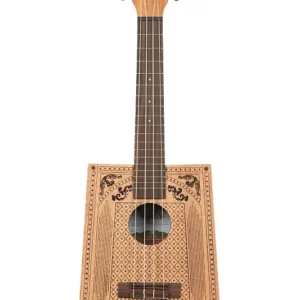 Kala Victorian Cigar Box Concert Ukulele - Natural