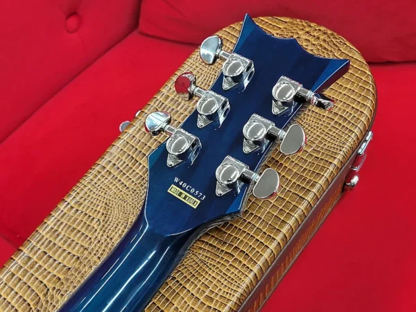 DBZ Royale FM Double Cut Trans Blue with deluxe case - Image 4