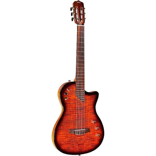 Cordoba Stage Nylon-String Electric Guitar - Edge Burst Price $749 - Image 2