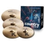Zildjian K0801C K Series Country Box Set 15/17/19/20″ Cymbal Pack – Traditional