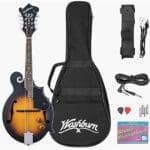 Washburn M3E-Pack Americana Series F-Style Mandolin Pack – Sunburst Price $479.99