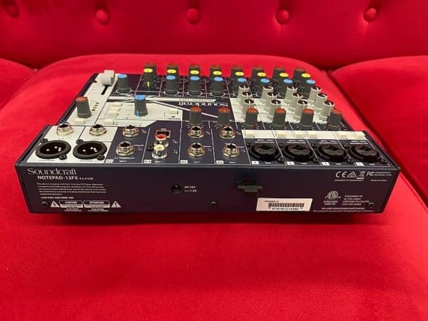 Soundcraft Notepad-12FX Small Format 12-Input Mixing Console Used – Mint Price $169.99 - Image 4