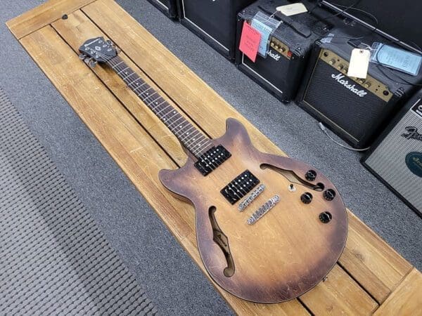 Ibanez AM73B-TF Artcore with Walnut Fretboard - Tobacco Flat Price $299