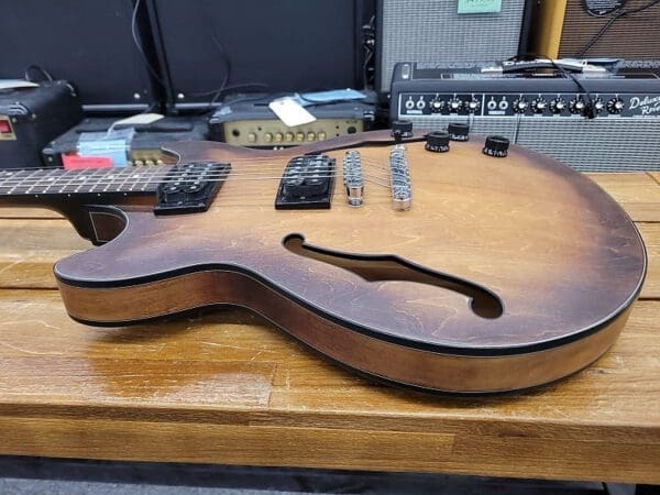 Ibanez AM73B-TF Artcore with Walnut Fretboard - Tobacco Flat Price $299 - Image 5
