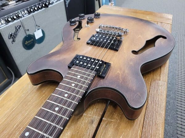 Ibanez AM73B-TF Artcore with Walnut Fretboard - Tobacco Flat Price $299 - Image 6