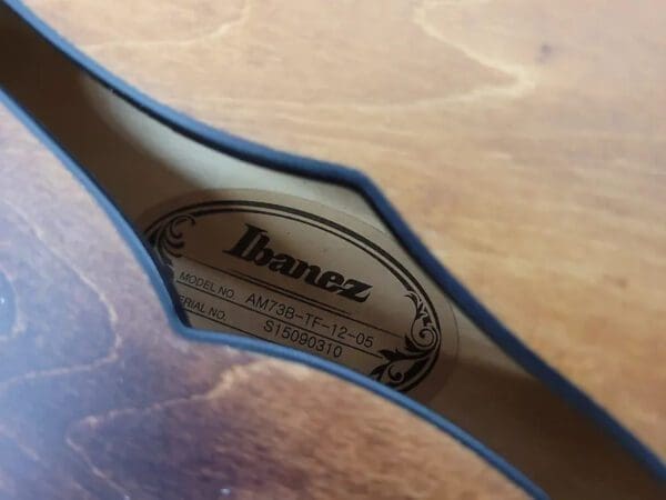 Ibanez AM73B-TF Artcore with Walnut Fretboard - Tobacco Flat Price $299 - Image 8