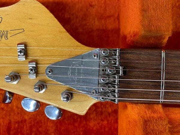 Micro-Frets Golden Comet 1970 Vintage Electric Guitar- Walnut with Original Hard Shell Microfrets - Image 16