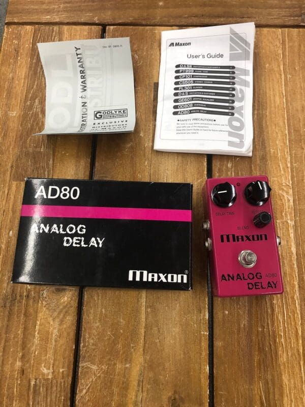 Maxon AD80 Analog Delay Used $119.99 + $9.99 Shipping - Image 7