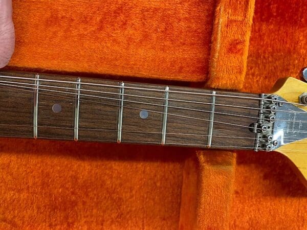 Micro-Frets Golden Comet 1970 Vintage Electric Guitar- Walnut with Original Hard Shell Microfrets - Image 18