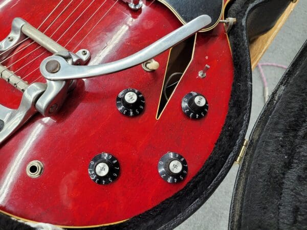 Gibson Trini Lopez Standard With Bigsby 1967 Cherry - Image 9