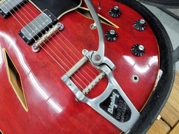 Gibson Trini Lopez Standard With Bigsby 1967 Cherry - Image 6