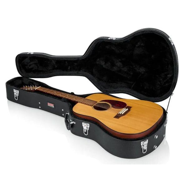 Gator Acoustic Dreadnought & 12 String Guitar Wood Case GWEDREAD12 Price $119.99 - Image 5