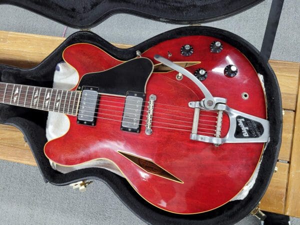 Gibson Trini Lopez Standard With Bigsby 1967 Cherry - Image 5