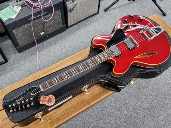 Gibson Trini Lopez Standard With Bigsby 1967 Cherry - Image 11