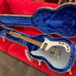 Epiphone 150th Anniversary Wilshire Electric Guitar 2023 – Pacific Blue with Case EOWLBPBNH3