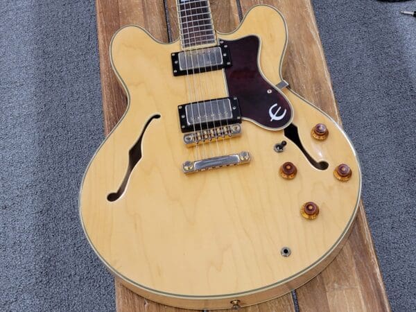 Epiphone Sheraton MIK 1995 - Natural - Image 11