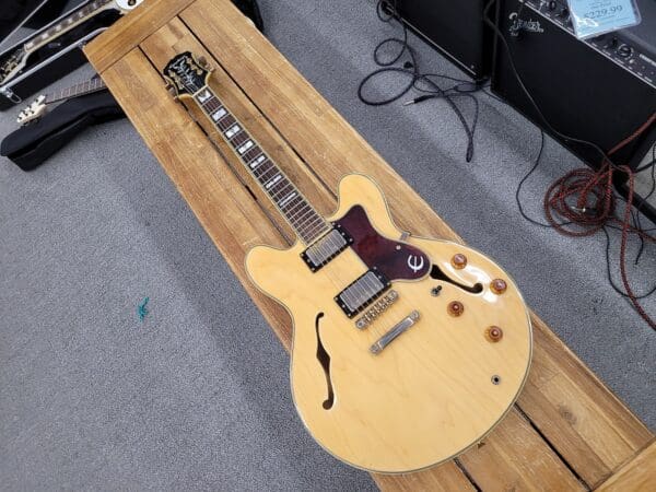 Epiphone Sheraton MIK 1995 - Natural - Image 13