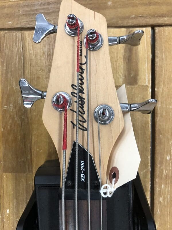 Washburn XB-200 Bass Guitar - Dark Red - Image 4