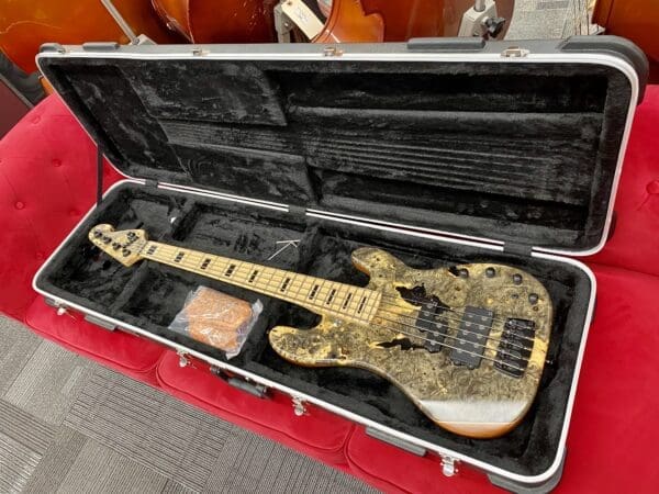 Sandberg California VM5 Custom 2015 - Buckeye Burl - with Case and Nordstrand Pickups