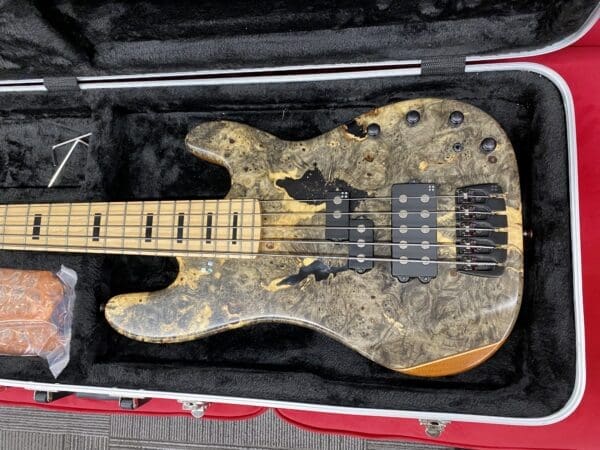 Sandberg California VM5 Custom 2015 - Buckeye Burl - with Case and Nordstrand Pickups - Image 7