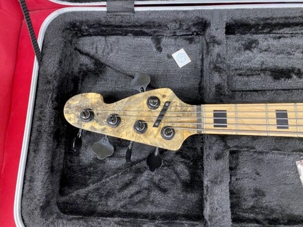 Sandberg California VM5 Custom 2015 - Buckeye Burl - with Case and Nordstrand Pickups - Image 6
