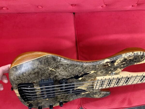 Sandberg California VM5 Custom 2015 - Buckeye Burl - with Case and Nordstrand Pickups - Image 20