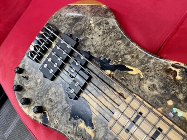 Sandberg California VM5 Custom 2015 - Buckeye Burl - with Case and Nordstrand Pickups - Image 14
