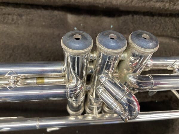 Bach 180ML37S Stradivarius Bb Trumpet 1997 - Silver - Image 6