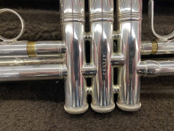 Bach 180ML37S Stradivarius Bb Trumpet 1997 - Silver - Image 5