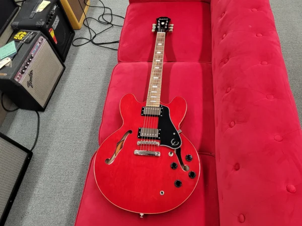 Epiphone ES-335 Pro cherry used electric guitar - Image 5