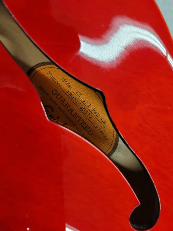 Epiphone ES-335 Pro cherry used electric guitar - Image 4