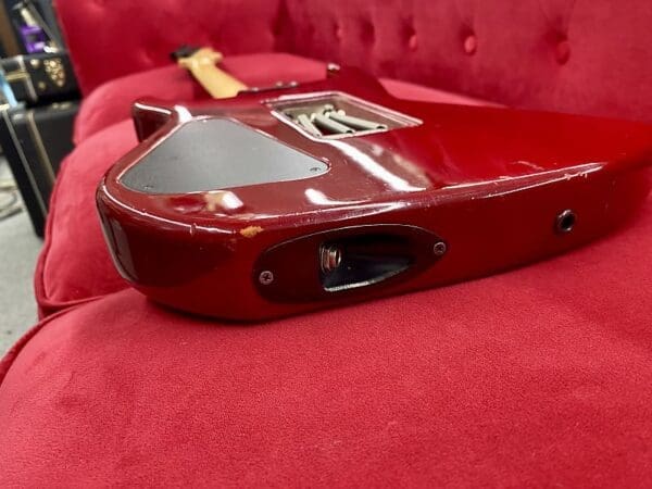 Hamer USA Diablo Electric Guitar 1990s - Transparent Red with Lace Sensors - Image 7