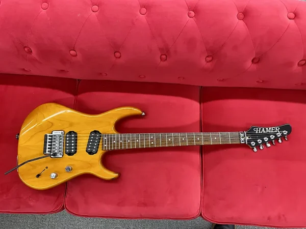 Hamer USA Diablo Electric Guitar 1990s Transparent Amber Used $1999.99 - Image 13