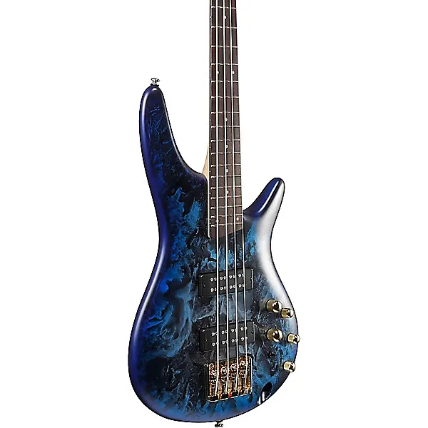 Ibanez SR300EDX Electric Bass - Cosmic Blue Frozen Matte finish - Image 9