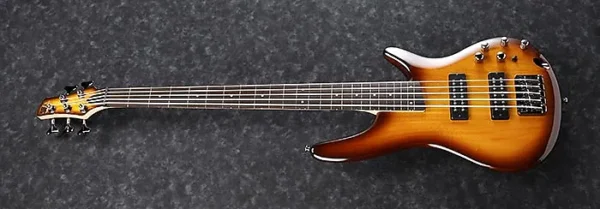 Ibanez SR375E 5-String Fretless Bass - Brown Burst $479.99 + $39.99 Shipping - Image 3